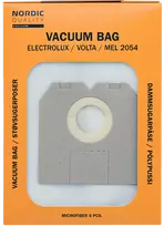 Dulkių maišeliai NORDIC QUALITY, tinkami „Electrolux“ dulkių siurbliams, 5 vnt. / NQ-88-P / 358020