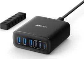 Anker ANKER 6-in-1 Ladestation 112W 3x USB-A 3x USB-C Black | A2154G11 | 194644173500