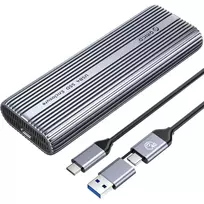 "Orico" M.2 NVMe SSD korpusas, USB-C 40Gb/s, su ventiliatoriumi, metalinis