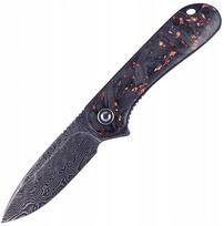 Cedrus Nóż składany CIVIVI Elementum Damascus, Carbon Fiber (C907C-DS3) | C907C-DS3 | 763416239951