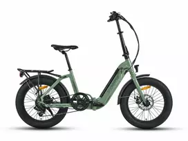 Dviratis 20" elektrinis sulankstomas Overfly Doris 250 W green