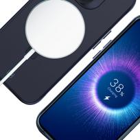3mk Dūminis Dėklas Mag&Stovas Apple iPhone 15 pro max - Juodas