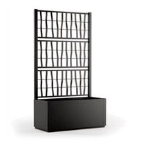Gėlių dėžutė su tinkleliu Ethica 80x36x140cm pilka  2168601
