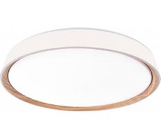 Reguliuojamas LED lubinis šviestuvas ILVI LED/30W/230V 2700-6500K skersmuo 40 cm balta/smėlio spalvos + su nuotolinio valdymo pultu