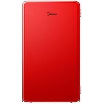 Midea Šaldytuvas MDRD142SLE32, 93L, 41dB, Energijos klasė E, laisvai pastatomas, 1 durys, raudonas
