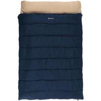 Outwell Miegmaišis Contour Lux Deep Blue 230492, 220 x 145 cm, -22 iki 12 °C, dvipusis užtrauktukas, 2400 g Isofill