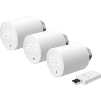 Shelly BLU TRV termostatinė galvutė TRV3-pack, 78xØ54mm, iki 30m, 2xAA, 2 metai, Bluetooth 4.2, AES šifravimas