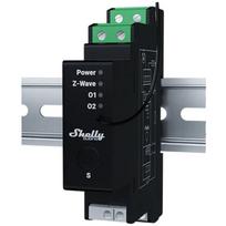Shelly DIN relė su energijos matavimu QubinoWaveProShutter, 16A, 240V, Z-Wave, 40m, 0.3W, apsaugos nuo perkrovos