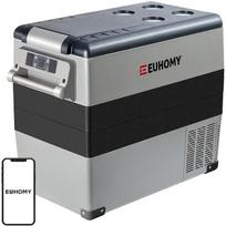 Euhomy automobilinis šaldytuvas CF001-55GR-DEEH-AZ, 55L, triukšmo lygis ≤45 dB, DC 12/24V, AC 110-240V