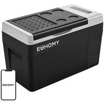 Euhomy automobilinis šaldytuvas CF004-18BL, 18L, 12V, 1 durys, nešiojamas, valdomas programėlė, smūgiams atsparus, kompaktiškas