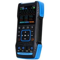 Fnirsi 3-in-1 osciloskopas 2C23T, 3000 mAh, 2.8" HD spalvotas ekranas, 10 MHz, 50 MS/s, 400 V, 1 Hz-2 MHz, 1MΩ, 32kb atmintis