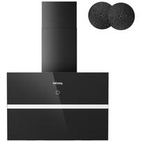 Iseasy virtuvinis gaubtas TV1360D4-CC-I2, 524m³/h, 58dB, 4 greičiai, 2xLED 3W, 5 sluoksnių aliuminio filtras, jutiklinis skydelis