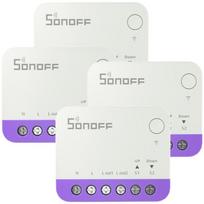 Sonoff WiFi išmanusis mini roletų jungiklis MINI-RBS -4 pack, 100-240V~50/60Hz, 100-240W/1A, 2.4GHz Wi-Fi, eWeLink, -10℃~40℃