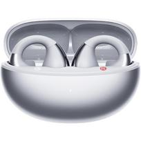 Qcy Crossky Clip C30S ausinės, T33S Silver, 10.8mm, 40val, IPX5, Bluetooth 6.0, ENC, LDAC, USB-C