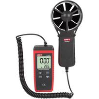 Uni-T anemometras UT363S, 0.4-30 m/s, -10°C iki 50°C, 3x1.5V baterija, LCD apšvietimas, automatinis diapazono pasirinkimas