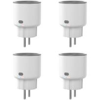 Sonoff WiFi išmanioji kištukinė S60TPF 4Pack, 250V, 16A, 4000W, Wi-Fi 2.4GHz, eWeLink, suderinama su Amazon Alexa, Google Home