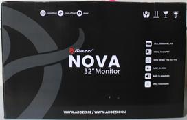 Arozzi Nova 32" IPS, 180Hz, Computer Monitor - Black | Arozzi | Nova | 32 " | IPS | QHD | 16:9 | 180 Hz | 1 ms | 2560 x 1440 pixels | 300 cd/m² | HDMI ports quantity 2 | Black | Warranty 24 month(s) | DEMO