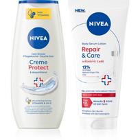 NIVEA Creme Protect rinkinys sausai odai