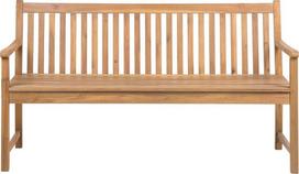 Lauko suoliukas Beliani Vivara, medžio sp., 120 cm x 61 cm x 88 cm