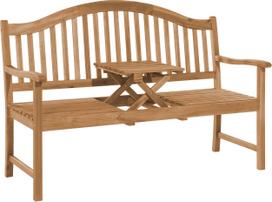 Lauko suoliukas Beliani Hilo, ruda sp., 150 cm x 54 cm x 102 cm
