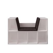 Knygų lentyna Kalune Design Livora, balta sp., 63 cm x 30 cm x 103 cm