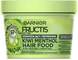 Kaukė plaukams Garnier Fructis Hair Food Kiwi Menthol, 400 ml