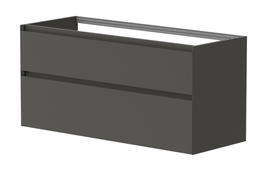 Spintelė po praustuu Kame LOFT, BU/12-3DR/D27-LFT, 120 cm, Grafitas