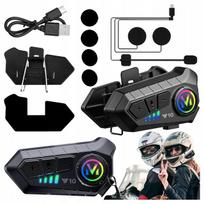 Motociklinis domofonas "Bluetooth Y10" universalus su hibridiniu mikrofonu