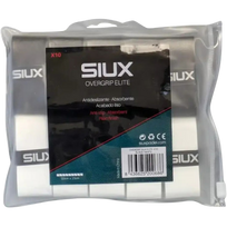 Siux Elite Black/White Pack Of 10 Overgripai