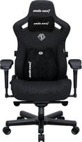 Žaidimų kėdė Anda Seat Kaiser 3 PRO XL, 74 x 74 x 128.5 - 134 cm, juoda sp.