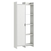 Knygų lentyna Kalune Design Offer, balta sp., 180 cm x 30 cm x 70 cm