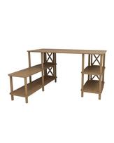 Kampinis rašomasis stalas Kalune Design Legno, 145 cm x 65 cm, 75 cm, ąžuolo sp.