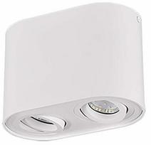 Šviestuvas lubų Trio Cookie 612900231, GU10, 2 x 35 W, balta sp.