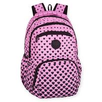 Mokyklinė kuprinė CoolPack Marshmallow, juoda sp./rožinė sp., 41 cm x 30 cm x 16 cm
