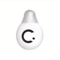 Squalane Lip Balm Light Bulb Portable Moisturizing Exfoliating Lip Mask Softens Cuticles and Lightens Lip Lines