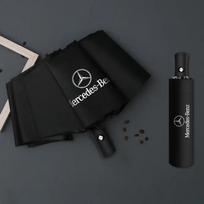 Automobilio logotipas Automatiškai susilankstantis Vėjui atsparus Apsaugos nuo saulės Skėtis Mercedes Benz C180 C200 C260 C300 W108 W124 W126 W140 W168 W169 W176