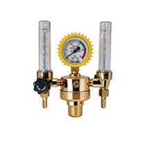 Dual-tube argon regulator with gauge & dual flow meter for oxygen, CO2, gas welding, TIG & MIG YQAR-731S 1pcs