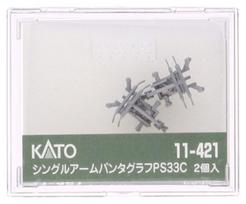 KATO N Gauge Single Arm Pantograph PS33C Model Railway Supplies (2 pieces) 11-421 -