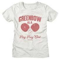 Forrest Gump Greenbow Ping Pong Vintage White Women's T-Shirt 3XL