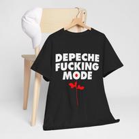 Depeche Fucking Mode Tee New Wave Synthpop Goth Tee L