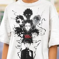 Unisex, Mob Psyhco 100 Shirt, PsychoHelmet Anime Shirt, Funny Shigeo and Dimple, Japanese Anime Otaku GIFT, Psycho Manga, Psyhco 100 Tshirt 3XL