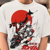 Unisex, Gundam Shirt, 90s Anime Shirt, Vintage Shirt, Robot Anime Lovers Tee, Anime T-shirt, Japanese Manga Tshirt, Retro Gundam Anime Shirt 2XL