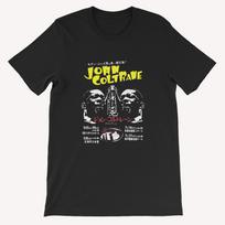 John Coltrane 1966 Japan Tour T shirt - Rare Jazz Concert Tee L