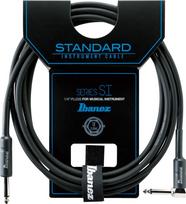 Ibanez Standard 10ft Straight to SI10L Guitar/Bass Cable, (3.05m), L-shaped Plug,