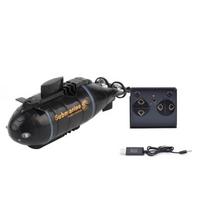RC Valtis Bmarine Žaislas Imitacija Mini Laivas Vandeniui Atsparus Įkraunamas Modelis 2.4G Nuotolinio Valdymo Povandeninis Laivas Žaislai Berniukams Vaikams Dovana juoda
