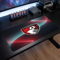 Bournemouth Football Print Large Mouse Pad, Anti-Slip Extended Gaming Desk Mat for Office Home 30cmx60cm（11.8x23.6inch）