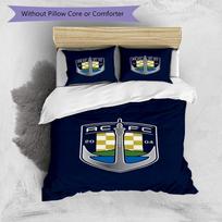 Auck-land Football Club Printed Pattern Duvet Cover Set – includes 1 duvet cover and 2 matching pillowcases Bedroom decor Christmas gifts 135cm*200cm