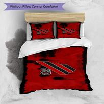 Athletico Football Club Printed Pattern Duvet Cover Set – includes 1 duvet cover and 2 matching pillowcases Bedroom decor Christmas gifts 135cm*200cm