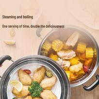 Midea Stainless Steel Steamer Soup Pot