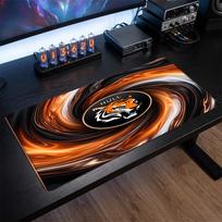Hull City Football Print Large Mouse Pad, Anti-Slip Extended Gaming Desk Mat for Office Home 30cmx60cm（11.8x23.6inch）
